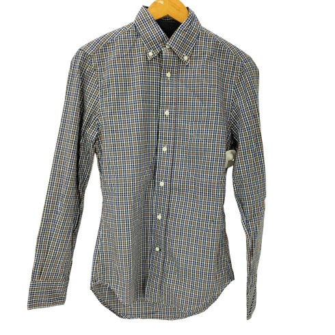 ギットマンブラザーズ GITMAN BROS. USA製 L/S ボタンダウン チェックシャツ メンズ import:XS